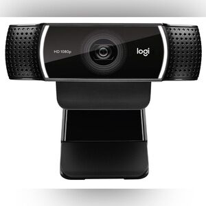 Logitech C922x Pro Stream Webcam – Full 1080p HD Camera Color Black